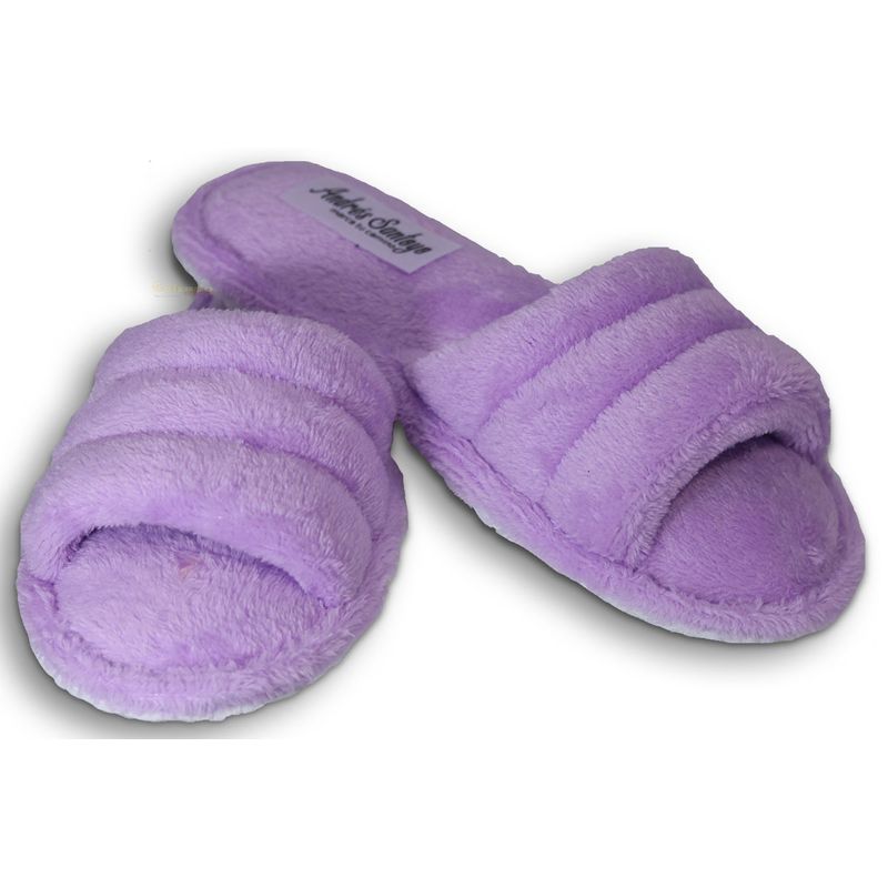 GENERICO - Pantuflas Dama Textil Peluche Ideal Para El Descanso