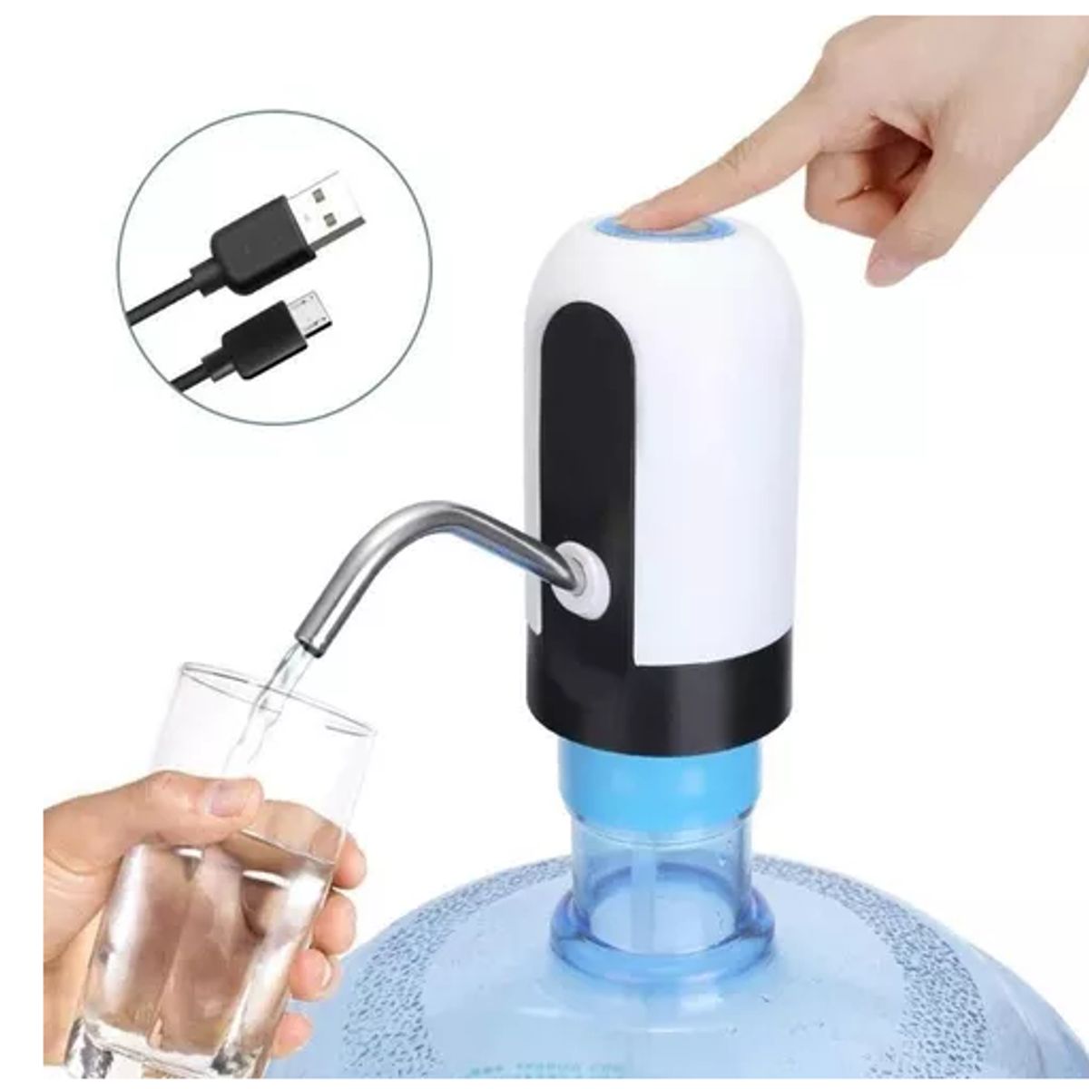 SKY - Dispensador Automatico De Agua Para Botellon Recargable