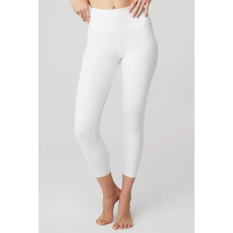 ALO YOGA - Leggings high-waist airbrush ALO YOGA Blanco W5473RWHITE_.