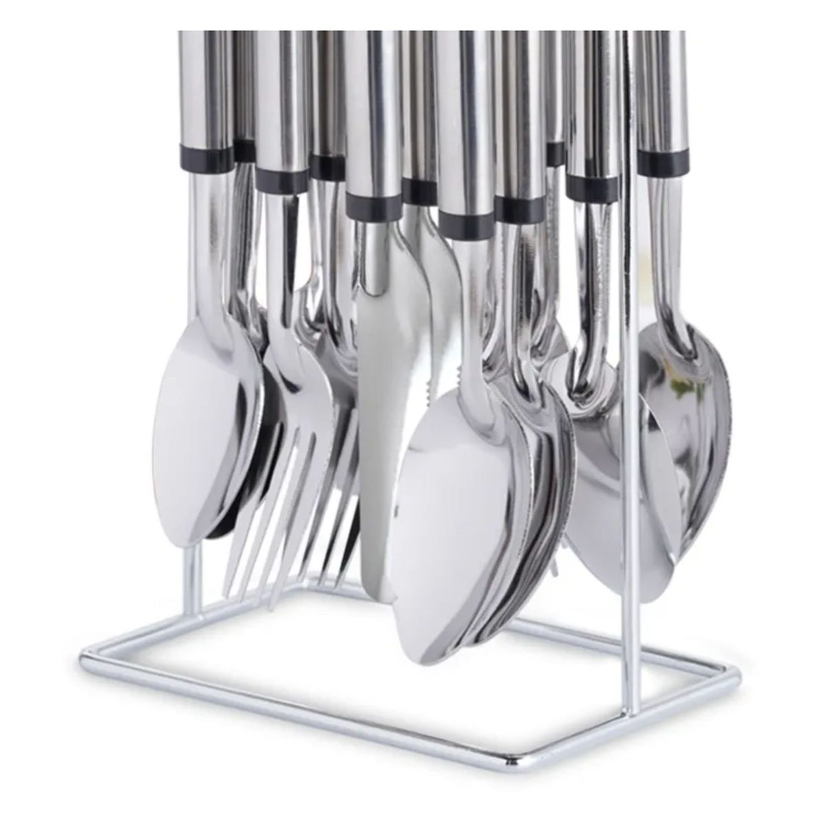 UNIVERSAL - Juego de Cubiertos Universal Esencial 24 Piezas Gris