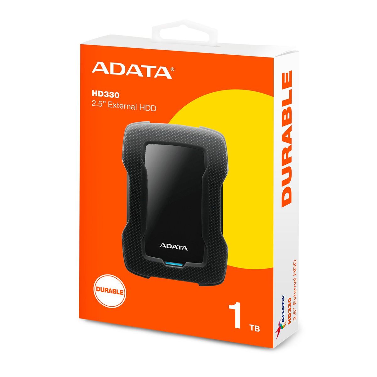 ADATA - Disco Duro Externo 1tb Antigolpes Adata Hd330 Usb Ps5 Xbox