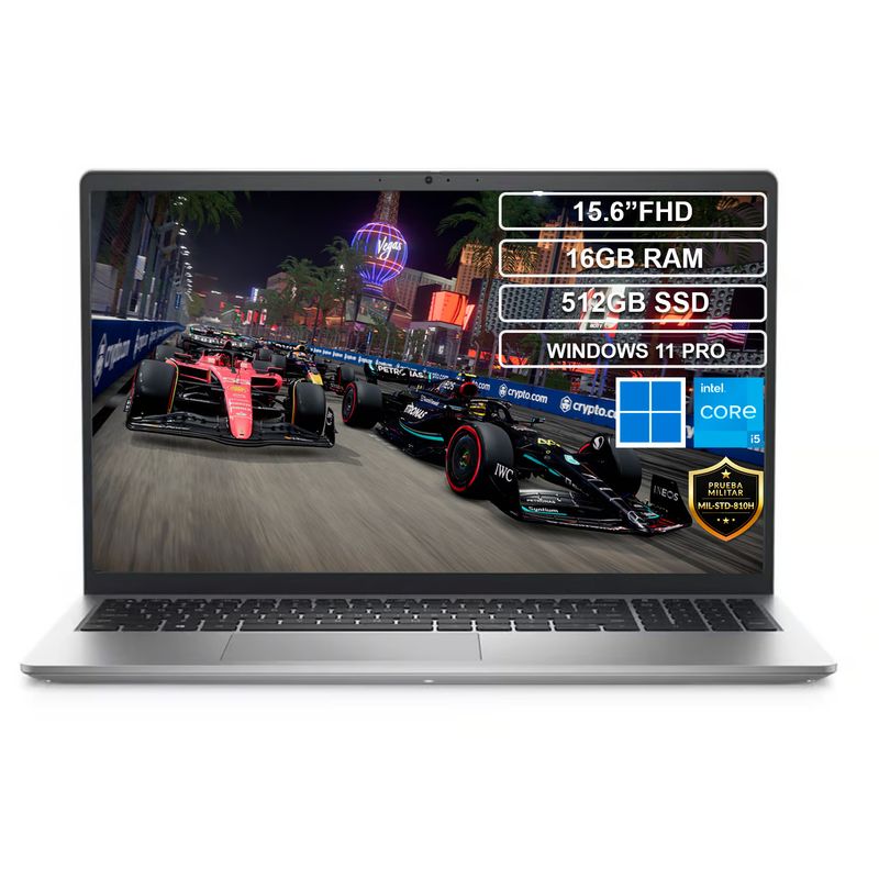 DELL - Portátil DELL Inspiron G5M42 Intel Ci5-1235U RAM 8GB 512GB SSD 15.6 Pulgadas