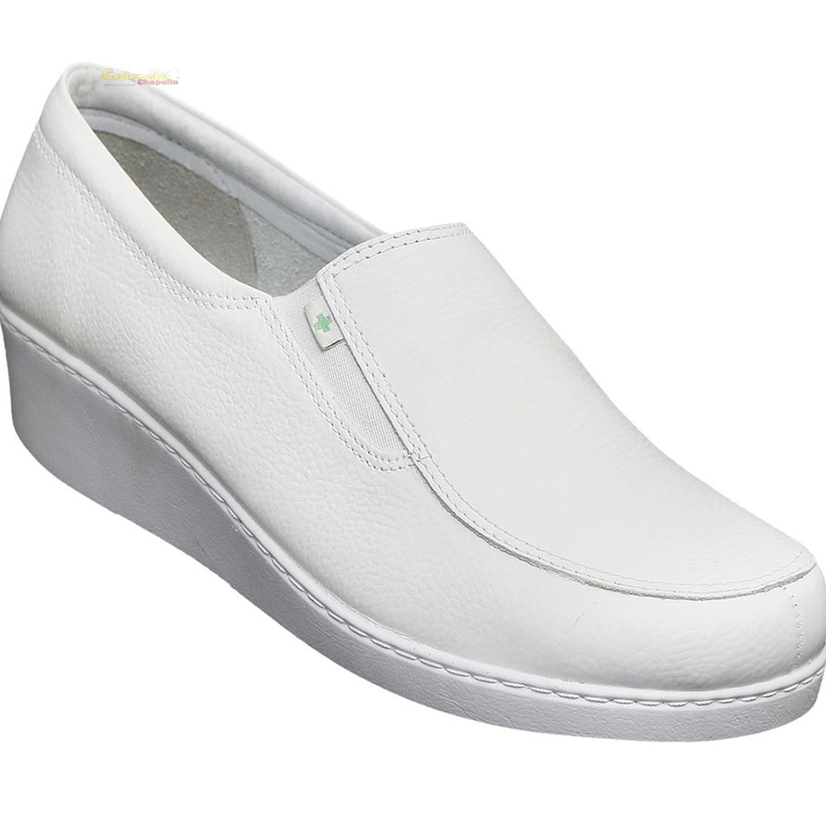 ROMULO - Romulo mocasín dama cruz verde para enfermería