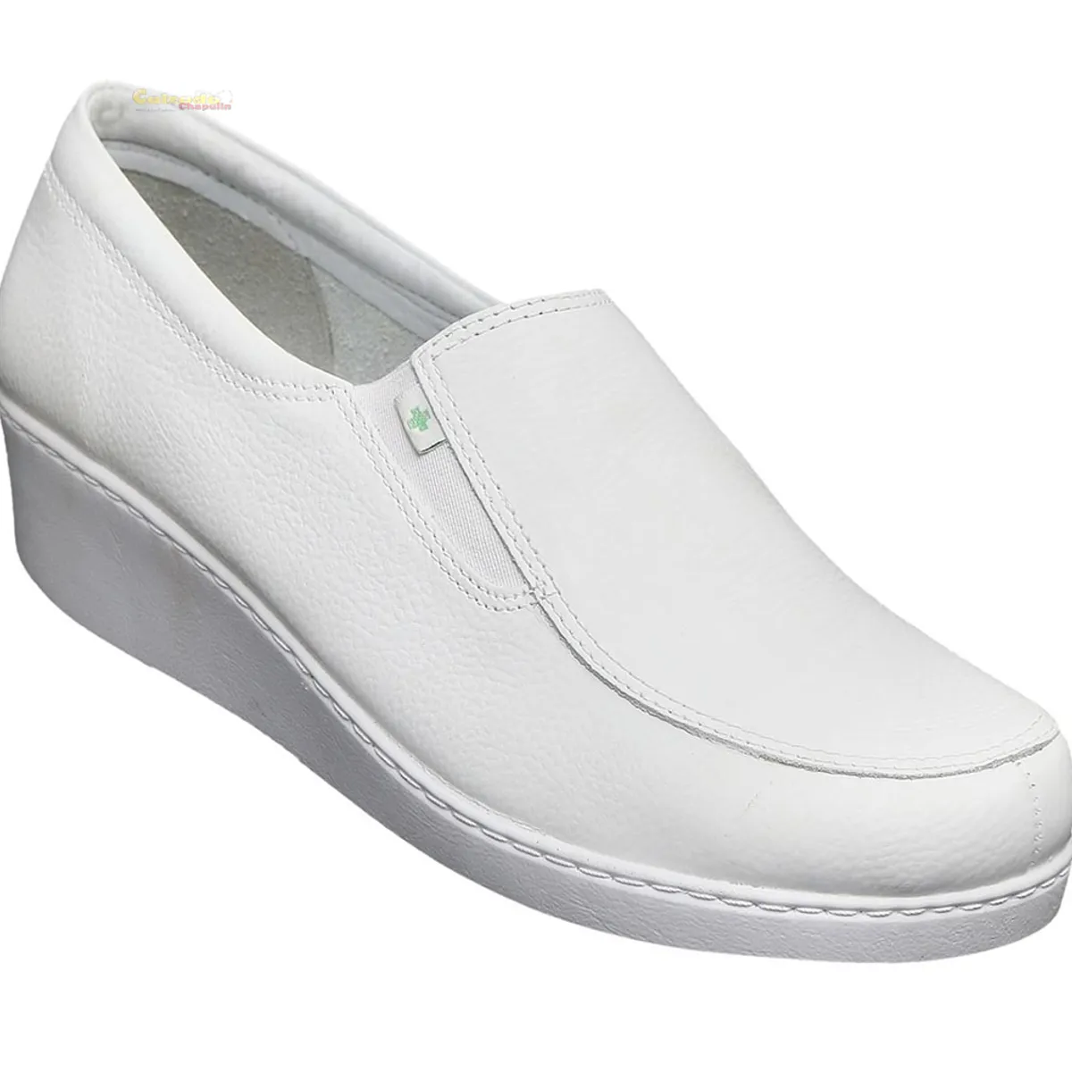 ROMULO - Romulo mocasín dama cruz verde para enfermería