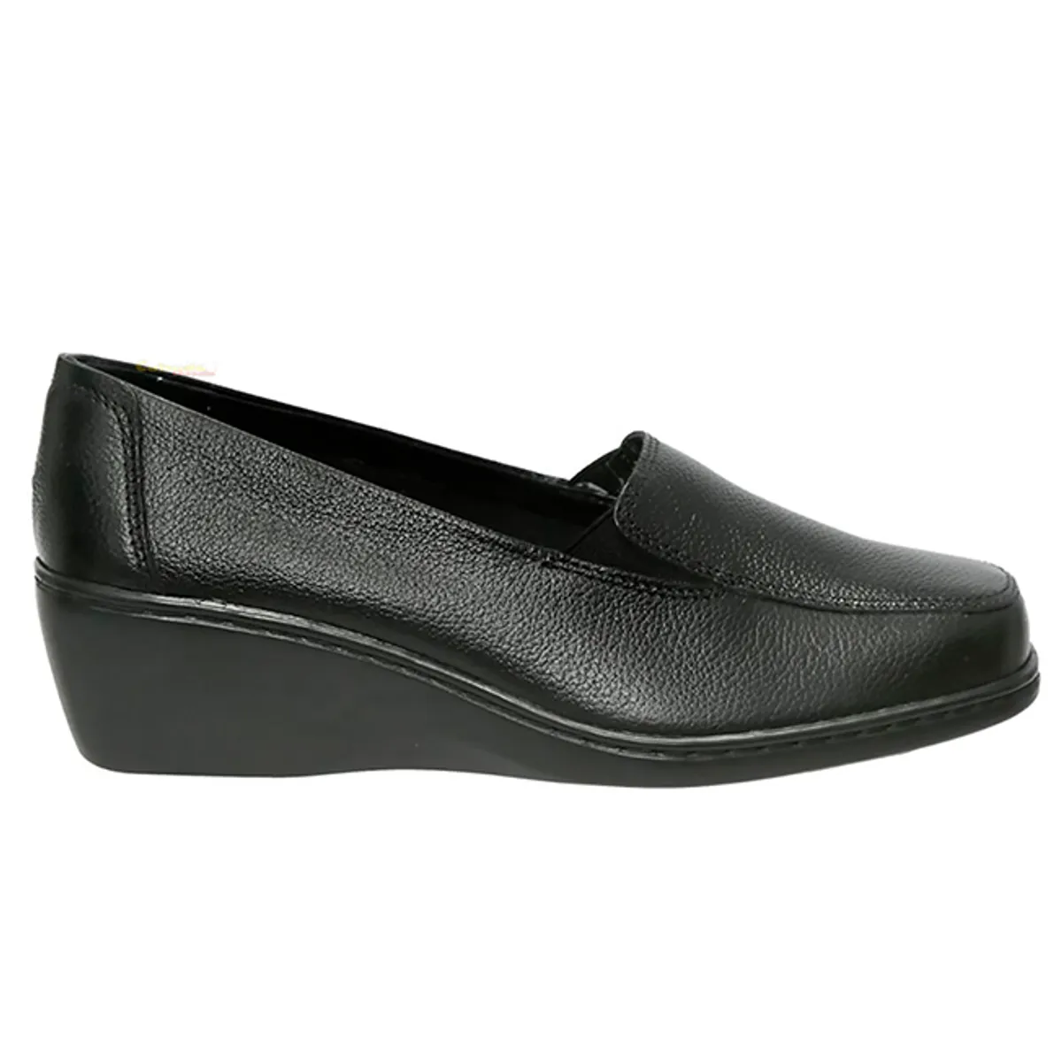 CALZADO ROMULO - Romulo Cuero Mocasín Dama Tacón Corrido