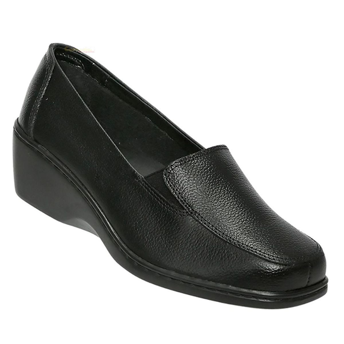 CALZADO ROMULO - Romulo Cuero Mocasín Dama Tacón Corrido