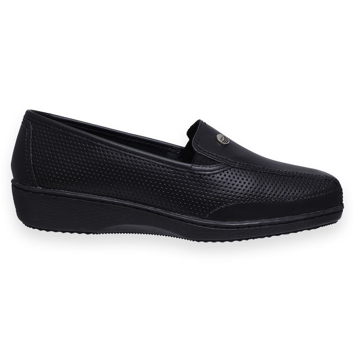 CALZADO ROMULO - Romulo Cuero Mocasín Plano Para Dama