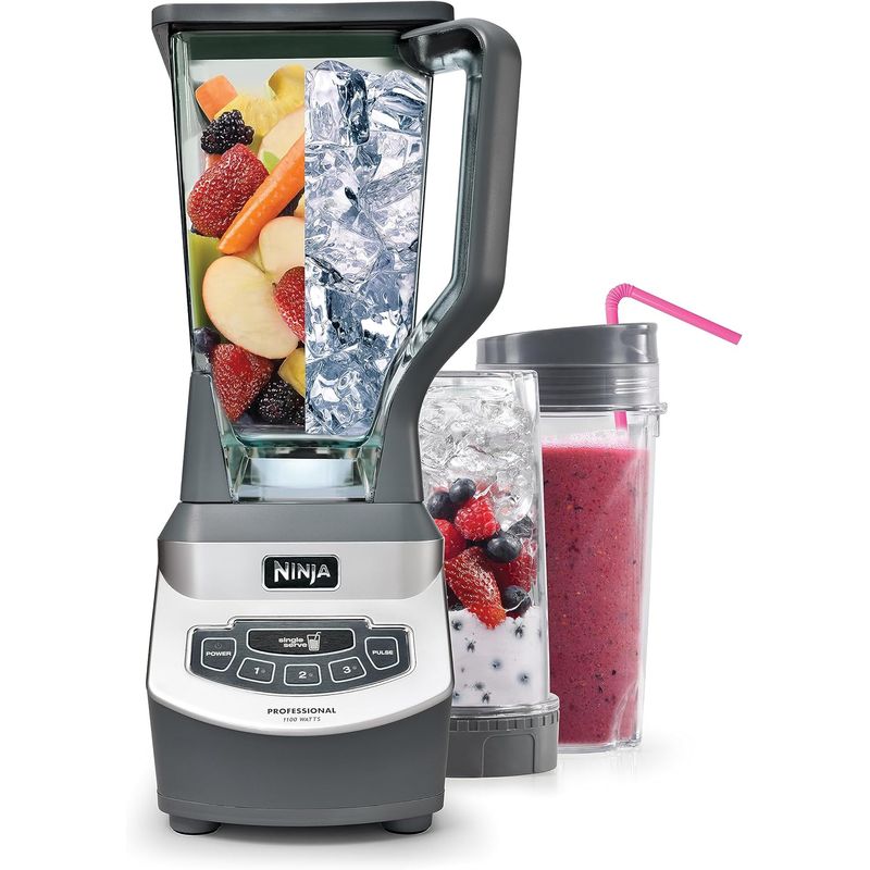 NINJA - Licuadora Ninja BL660 Profesional 1100W, 3 funciones, 72 oz.