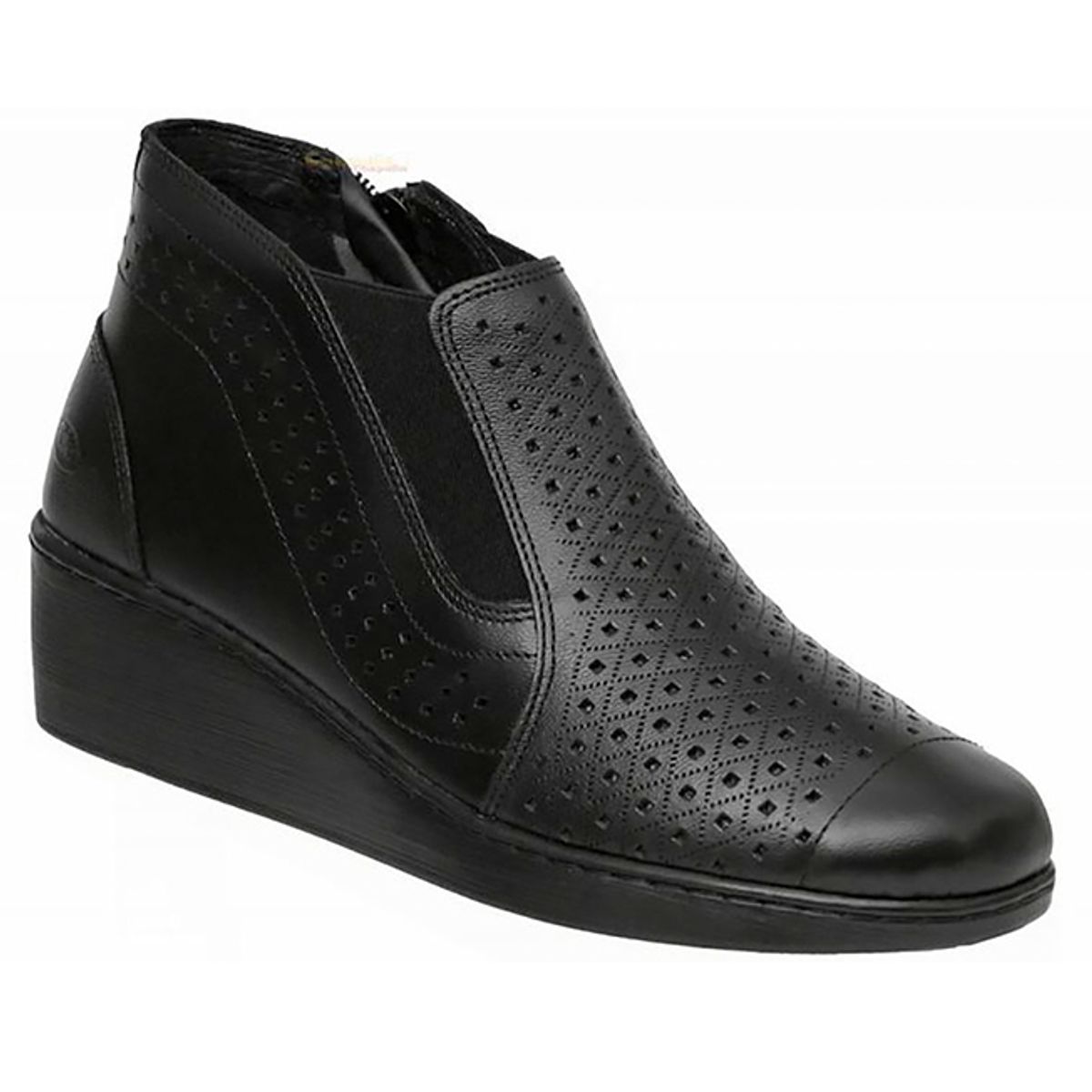 CALZADO ROMULO - Botin Romulo Cuero Tacón Corrido