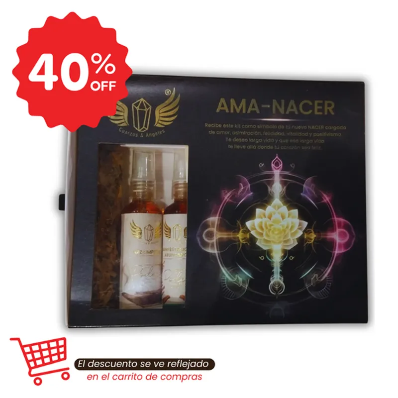 CUARZOS & ANGELES - KIT AMA - NACER