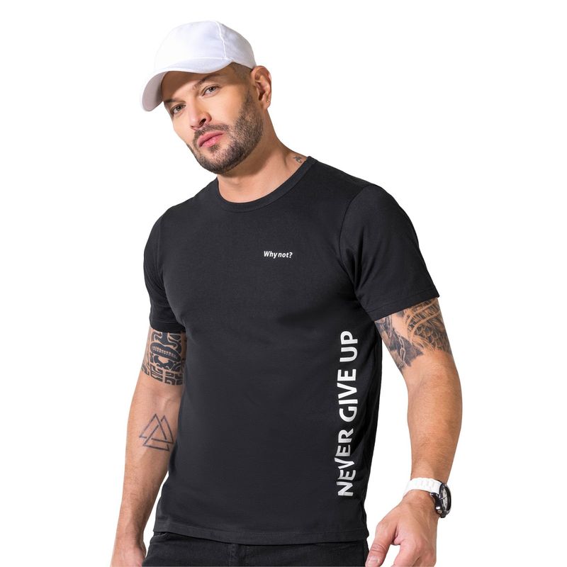 MARKETING PERSONAL - Camiseta Hombre Negro Mp 2115