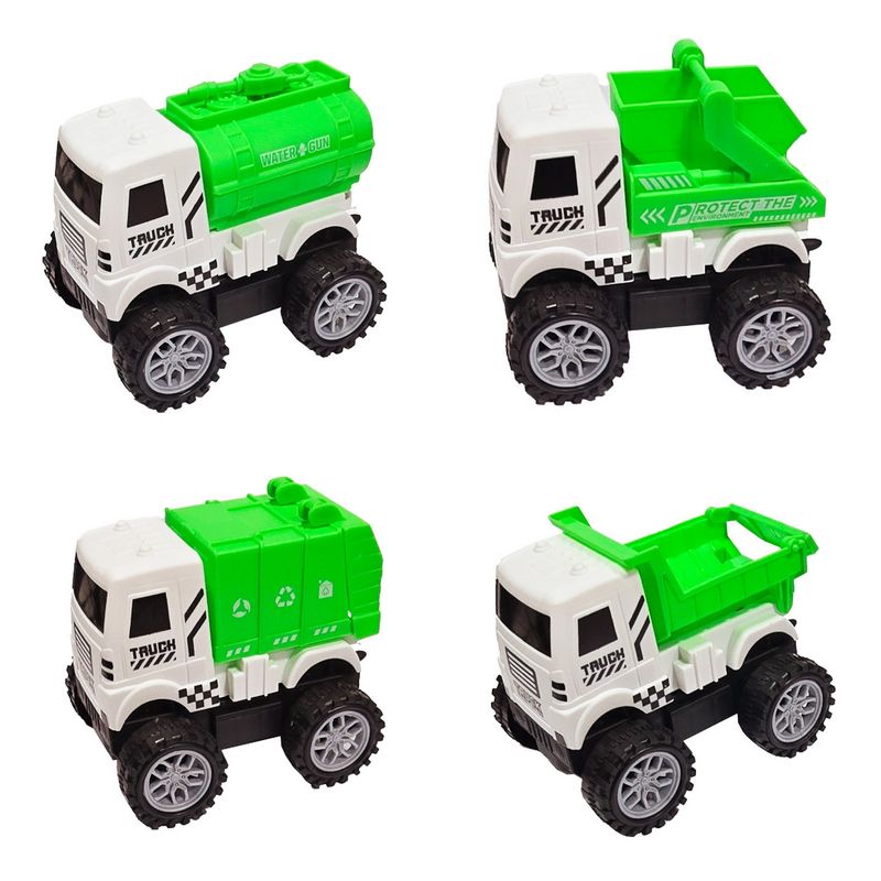 GENERICO - Carro Camion Recoleccion Volqueta Almacenamiento Juguete