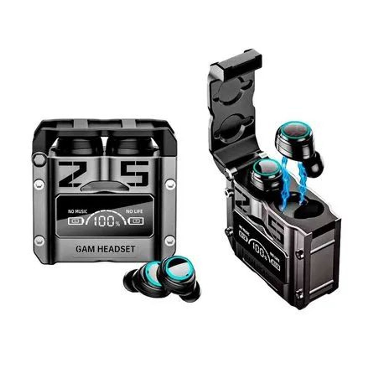 GENERICO - Audifonos Inalambricos Bluetooth 5.3 Gamer Deportivos M25 Tws 9d