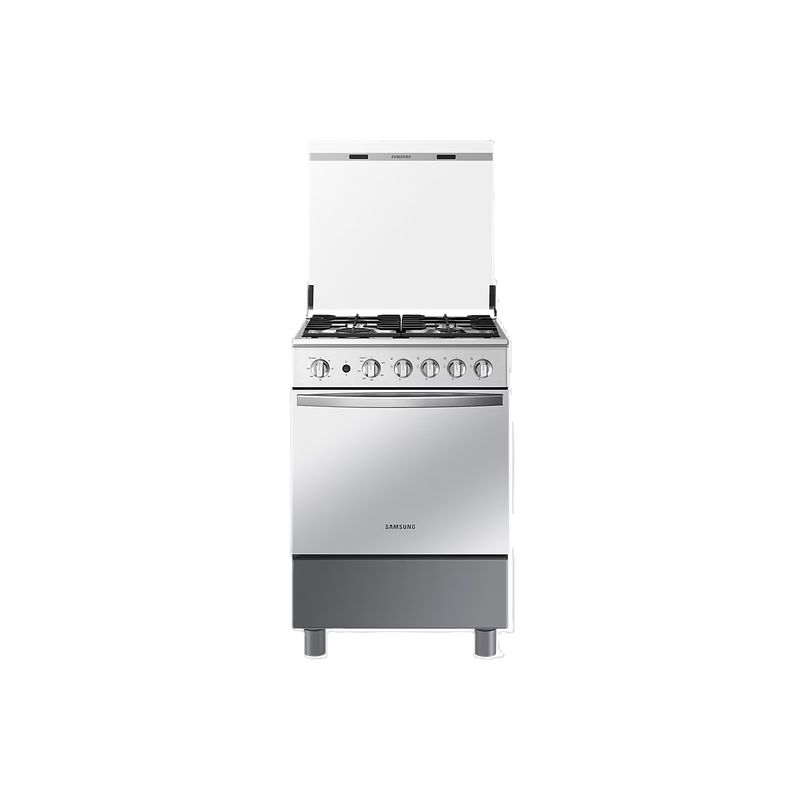 SAMSUNG - NX24BG57413S/CO Estufa 4 puestos con horno y dorador a gas