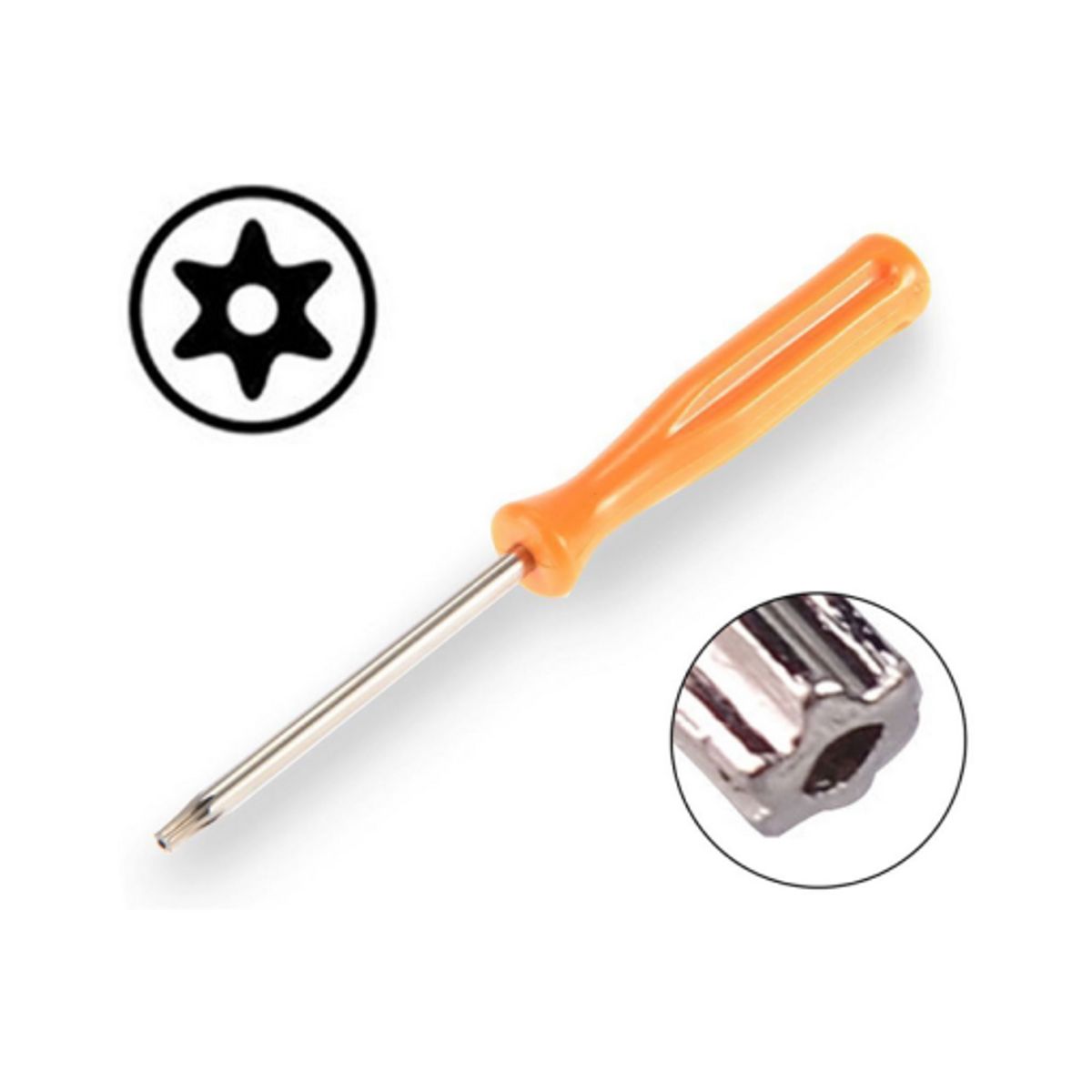 GENERICO - Destornillador Torx T8 para Control Xbox 360  One  Series