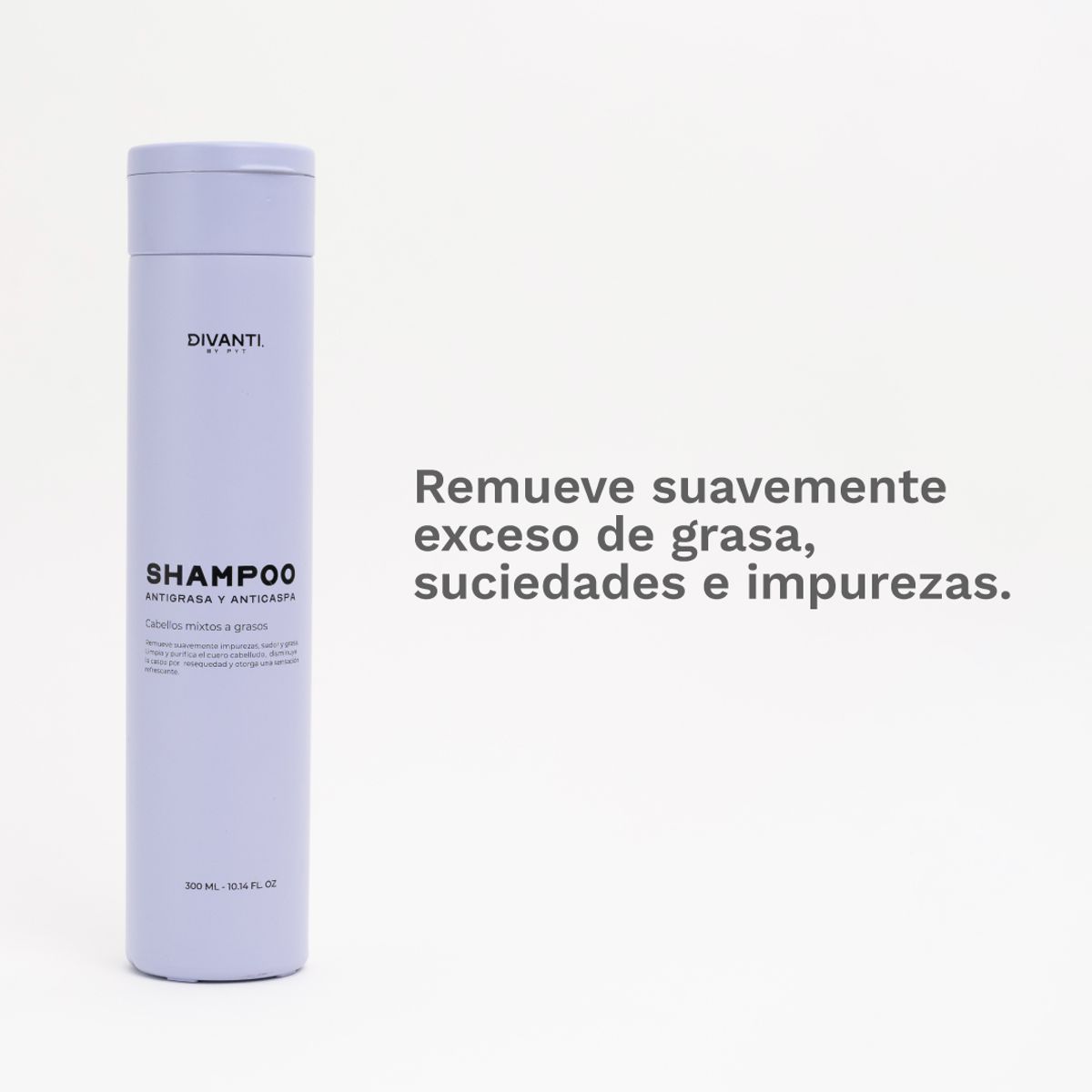 PYT - Shampoo antigrasa y anticaspa PYT