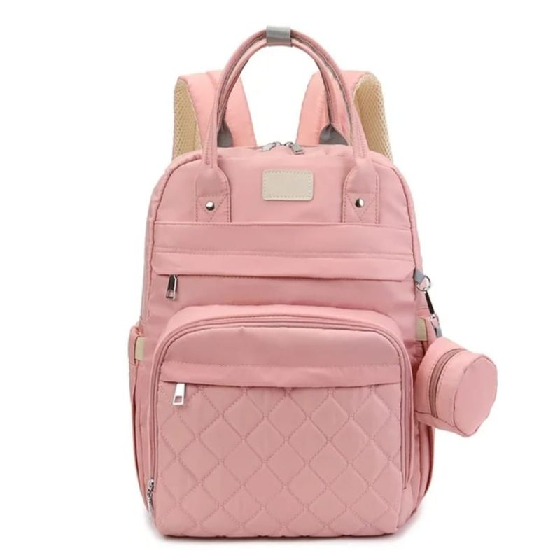 MY NEW BABY - Pañalera Tipo Morral Multifincional Con Bolsillo Termico