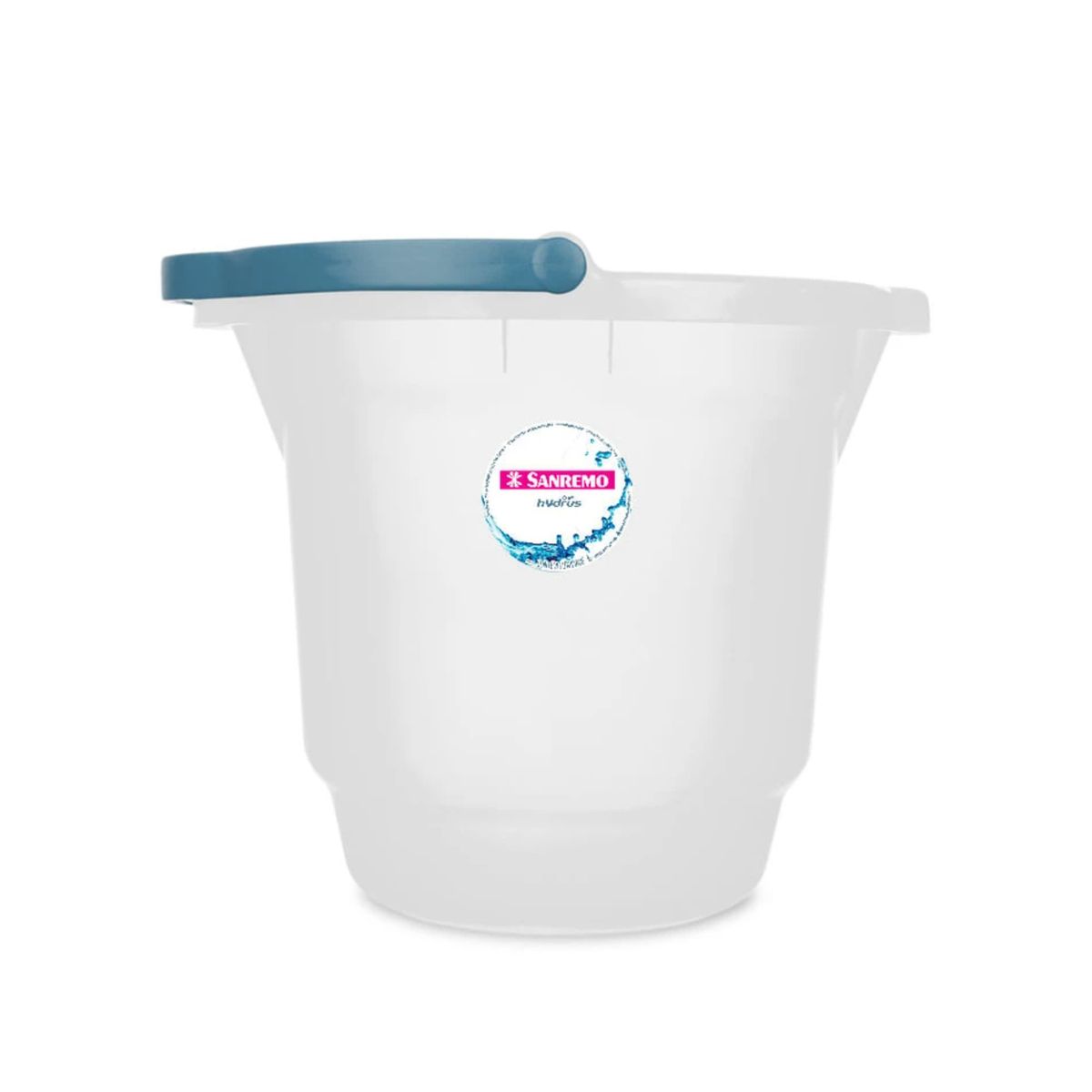 SANREMO - Balde Hydrus Sanremo 8,5 L Blanco Traslucido Sanremo
