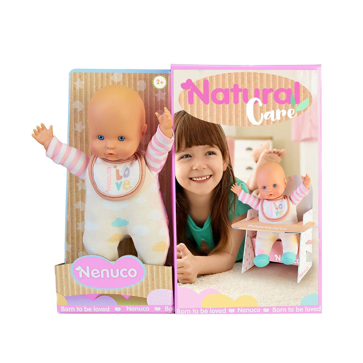 NENUCO - Bebé Nenuco Natural Care Con Caja Convertible en Silla Comedor