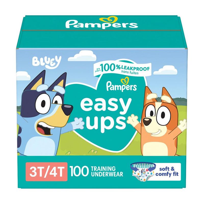 PAMPERS - Pañales Pampers Easy Ups Talla 3-4 / 100 Unidades