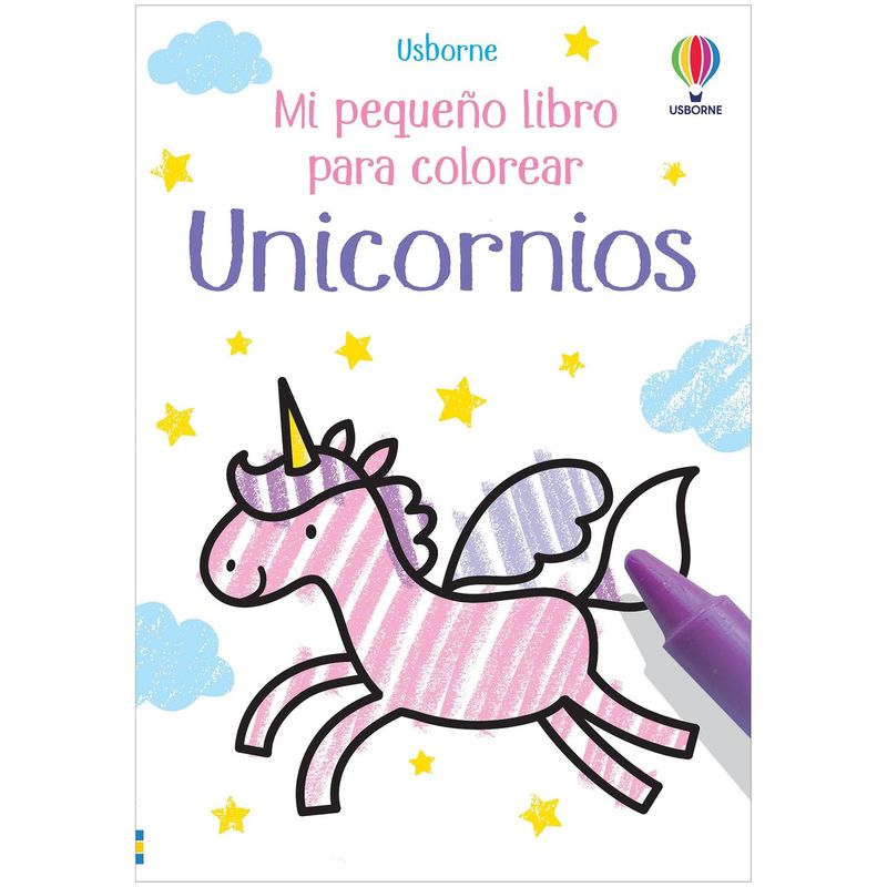 USBORNE - Unicornios. Mi Pequeño Libro Para Colorear