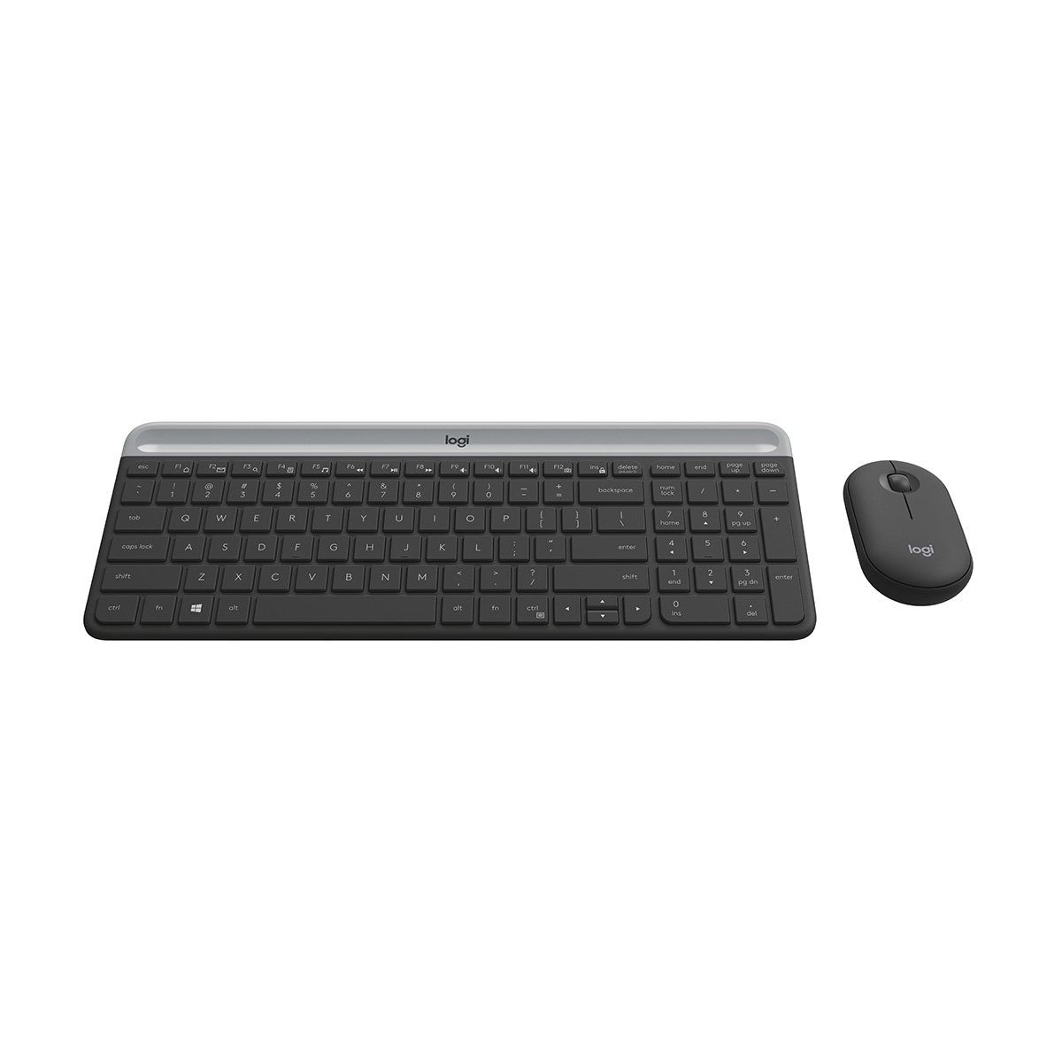 LOGITECH - Combo Teclado y Mouse Inalámbrico Logitech MK470 Grafito Español