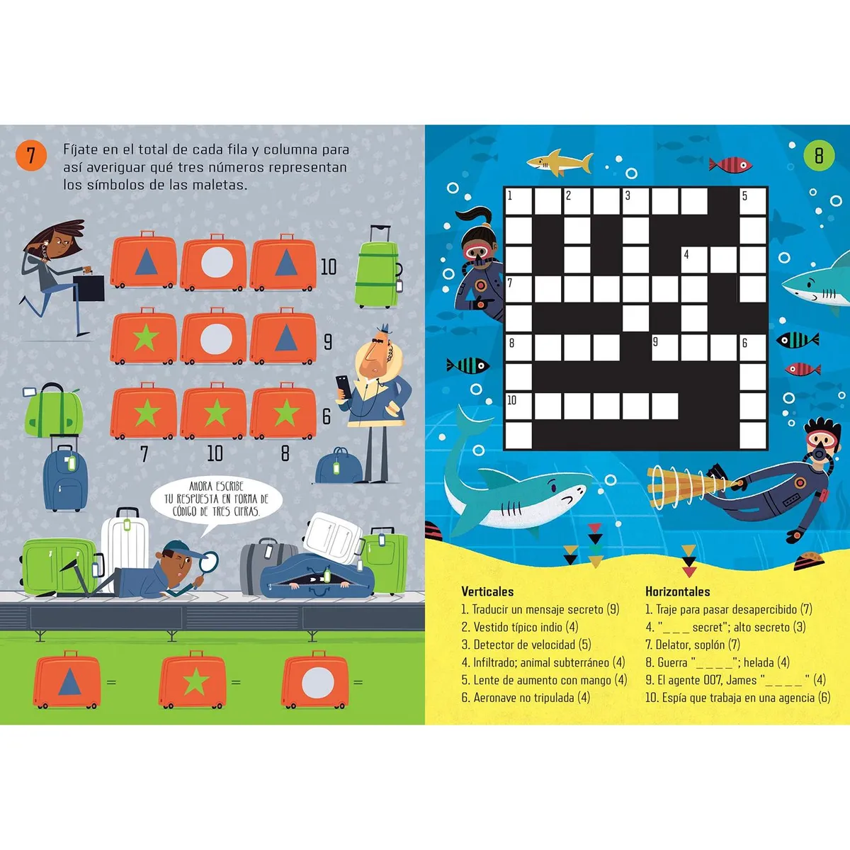 USBORNE - Actividades Variadas De Espías