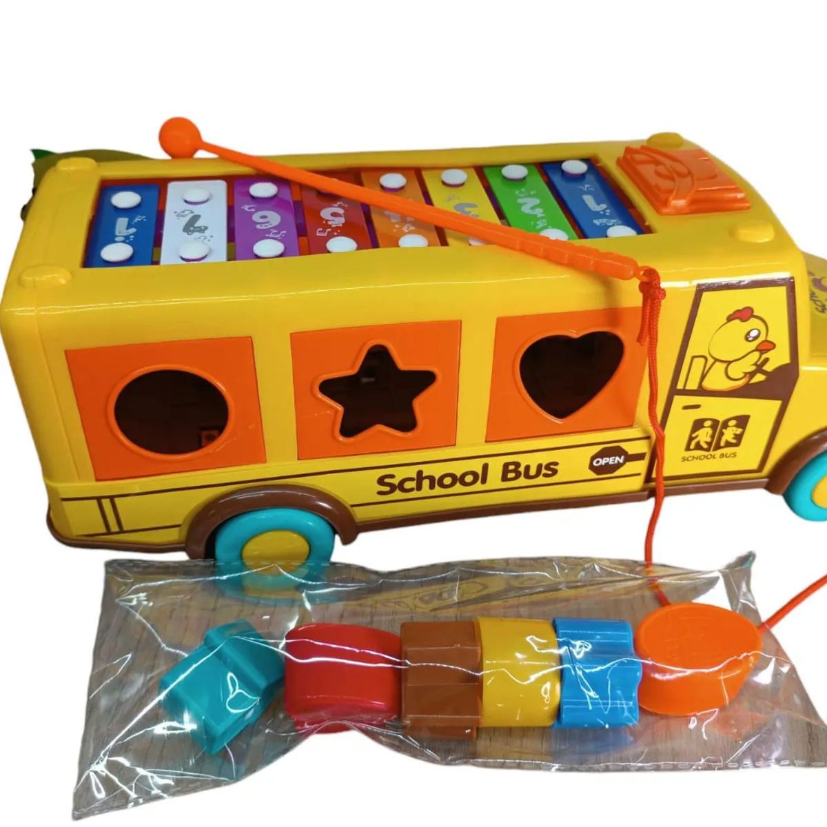 GENERICO - Autobus Escolar Didactico Para Bebes Lira