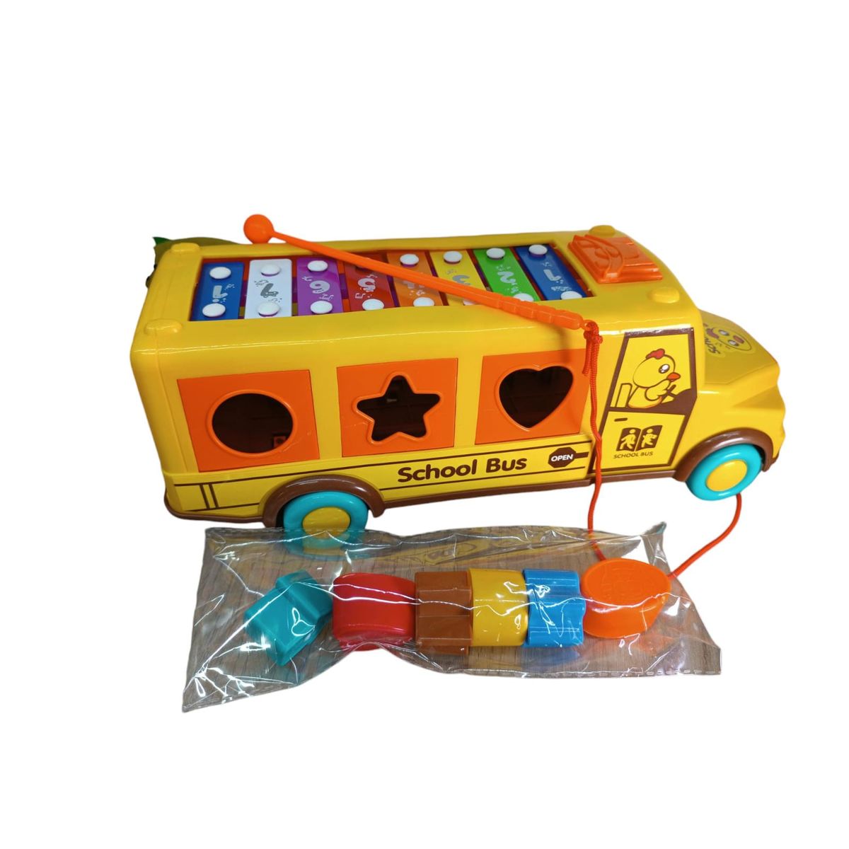 GENERICO - Autobus Escolar Didactico Para Bebes Lira