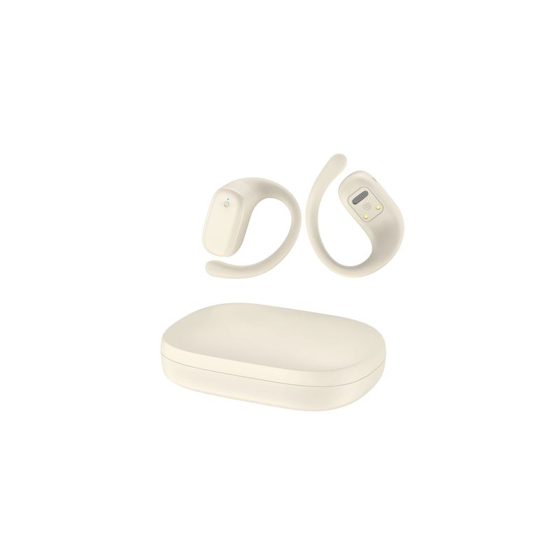 MOVISUN - Audífonos TWS Bluetooth Movisun T100 Ows Inalámbricos Beige