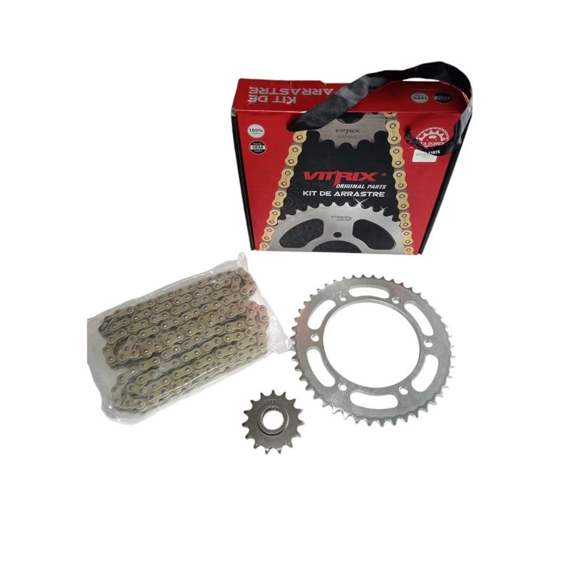 GENERICO - KIT DE ARRASTRE YAMAHA FZ25 CADENA ORING