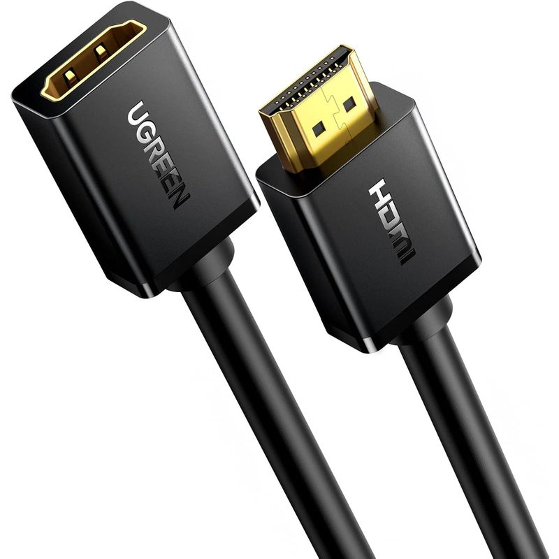 UGREEN - Cable HDMI Macho a Hembra de 1 metro Negro
