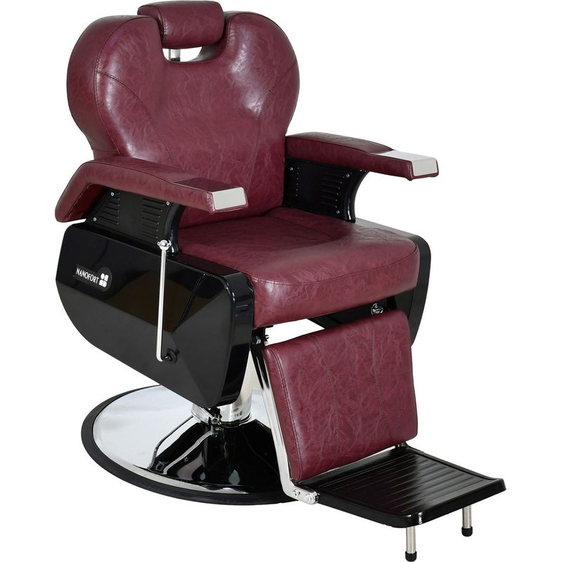 NANOFORT - Sillon de barberia Vino neumatico
