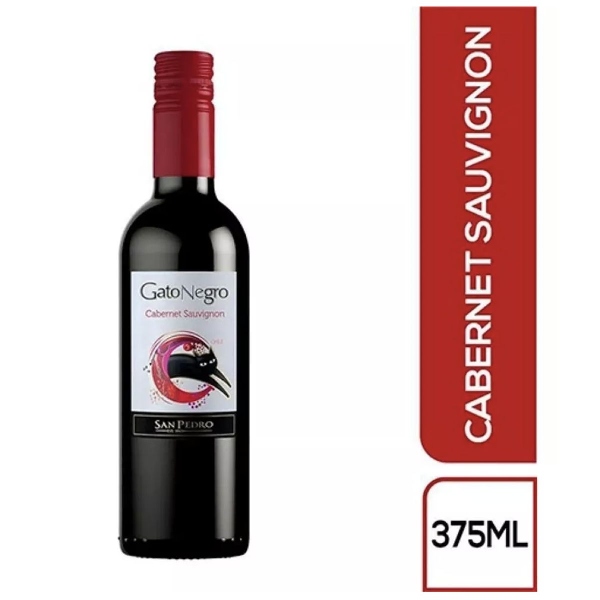 GENERICO - Vino Tinto Gato Negro Cabernet Sauvignon 375ml