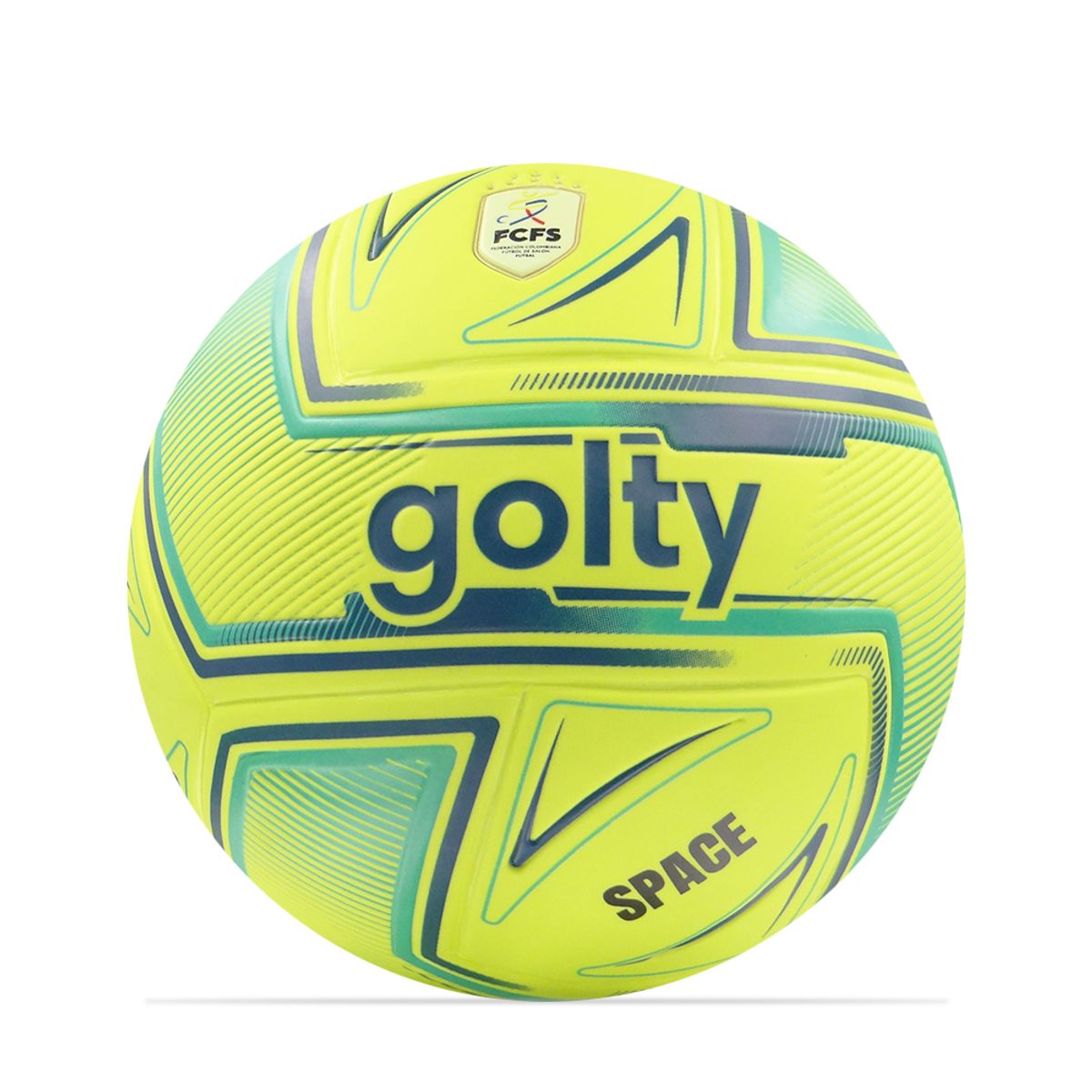 GOLTY - Balón Microfútbol Golty Competencia Space Laminado-Verde