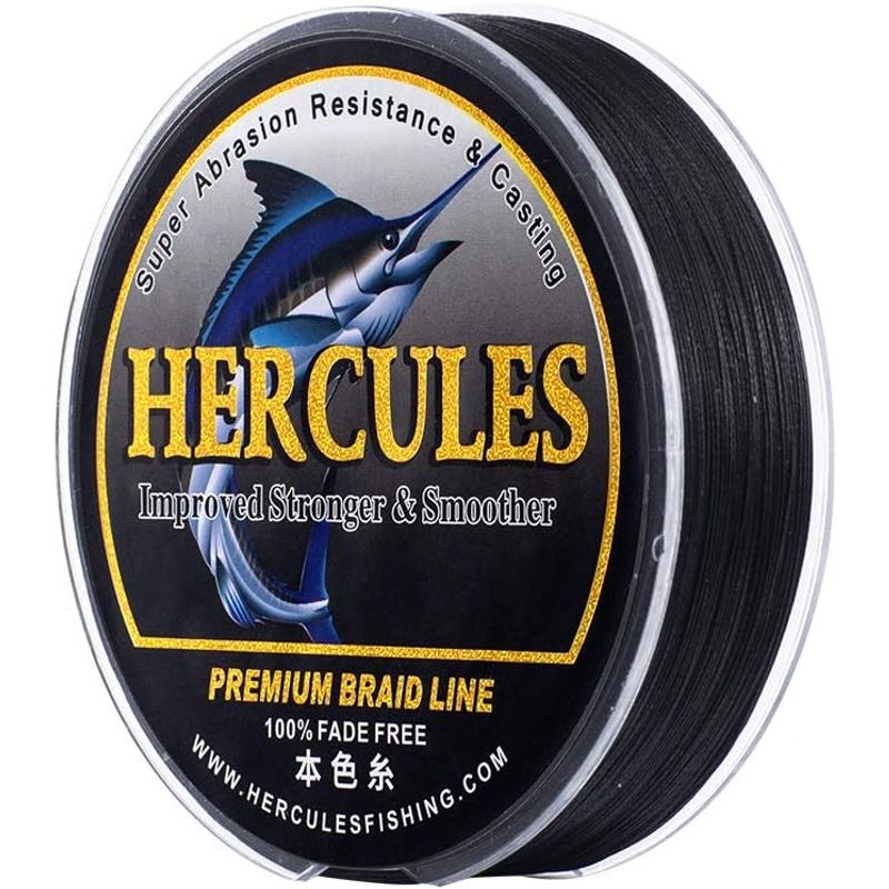 GENERICO - Línea de Pesca Trenzada HERCULES PE 10-120lb, 8 Estrands, 109-2187yds