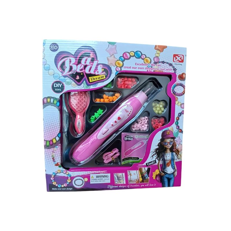 INFANTILES CAJUROMIX - Kit Para Hacer Pulseras Manillas Juguete Niña