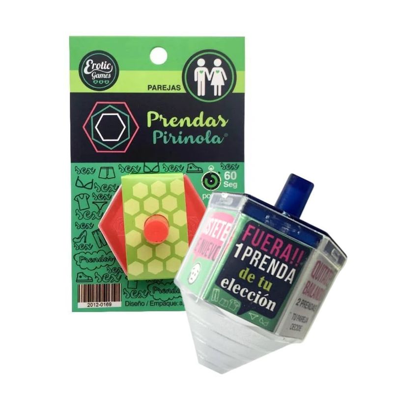 GENERICO - Pirinola Erotica Juego Adultos Prendas Juego De Mesa Parejas Hetero