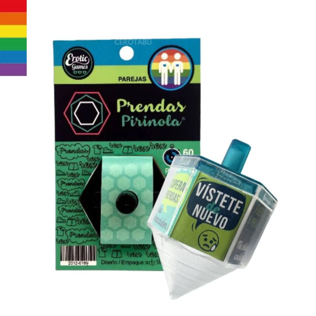 GENERICO - Pirinola Erotica Juego Adultos Prendas Juego De Mesa Parejas Gy