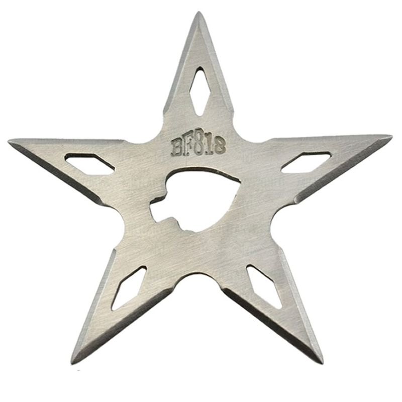 GENERICO - Estrella Ninja De 5 Puntas Acero Inoxidable