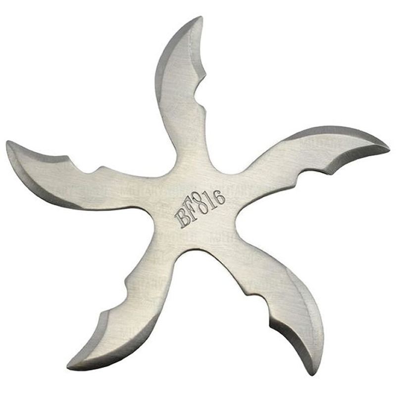 GENERICO - Estrella Ninja De 5 Puntas Acero Inoxidable