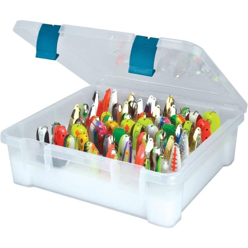 GENERICO - Caja organizadora de anzuelos y señuelos para pesca