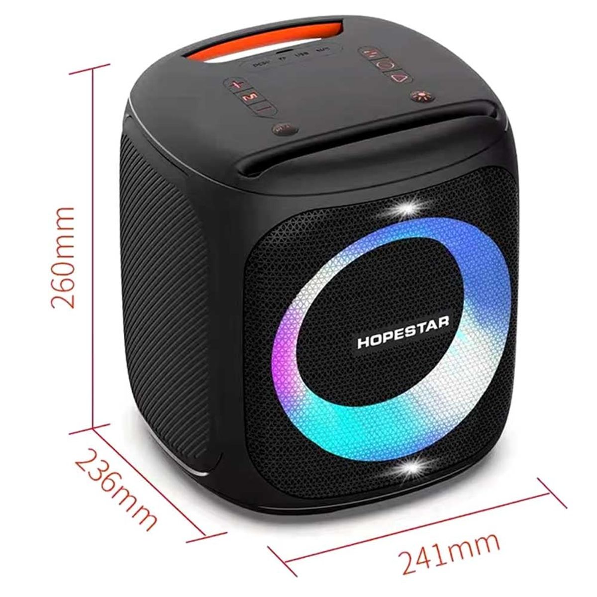 ONE PIXEL - Parlante Portatil Bluetooth Hopestar Party 100 Negro