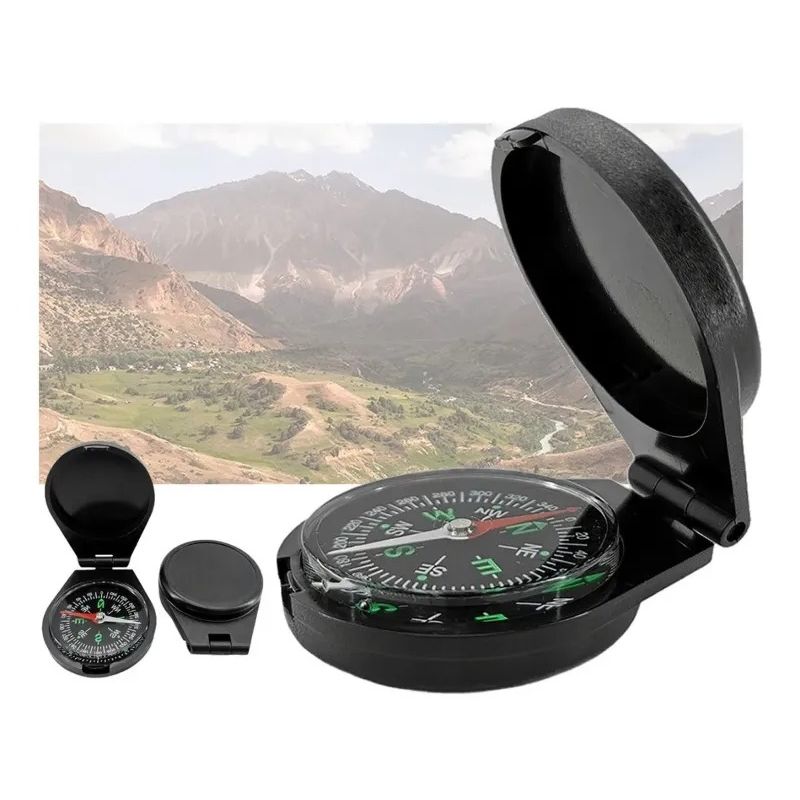 GENERICO - Brújula De Bolsillo Magnética Portatil Compass 45mm Camping
