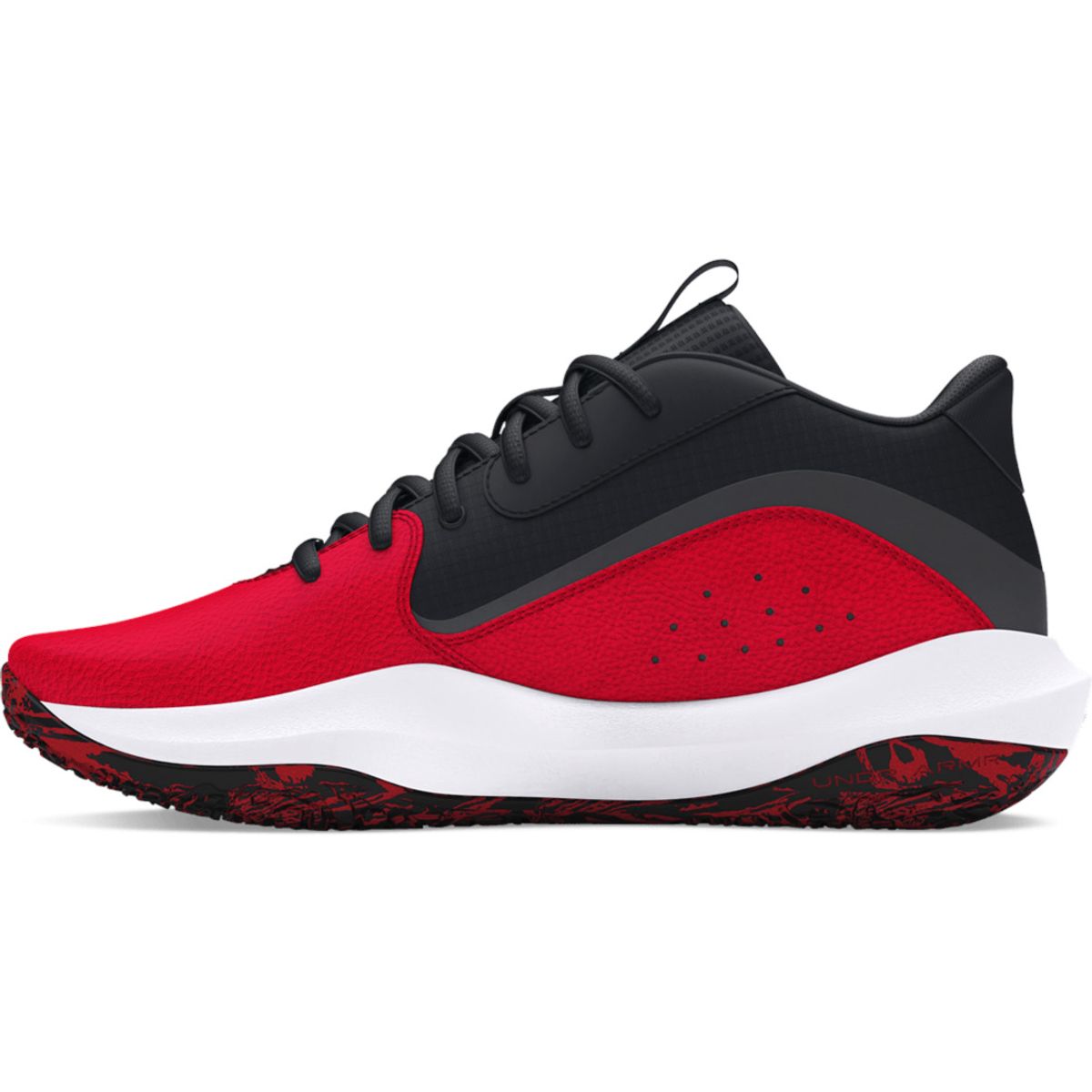 UNDER ARMOUR - Tenis Hombre Under Armour Basket Lockdown 7 Rojo UNDER ARMOUR