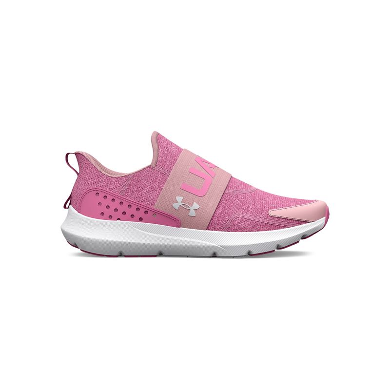 UNDER ARMOUR - Tenis Niña UNDER ARMOUR GGS SURGE 3 SLIP Rosado UNDER ARMOUR