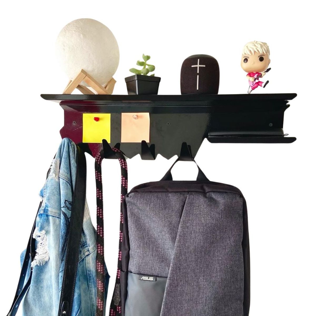 GENERICO - PERCHERO CON REPISA RECIBIDOR