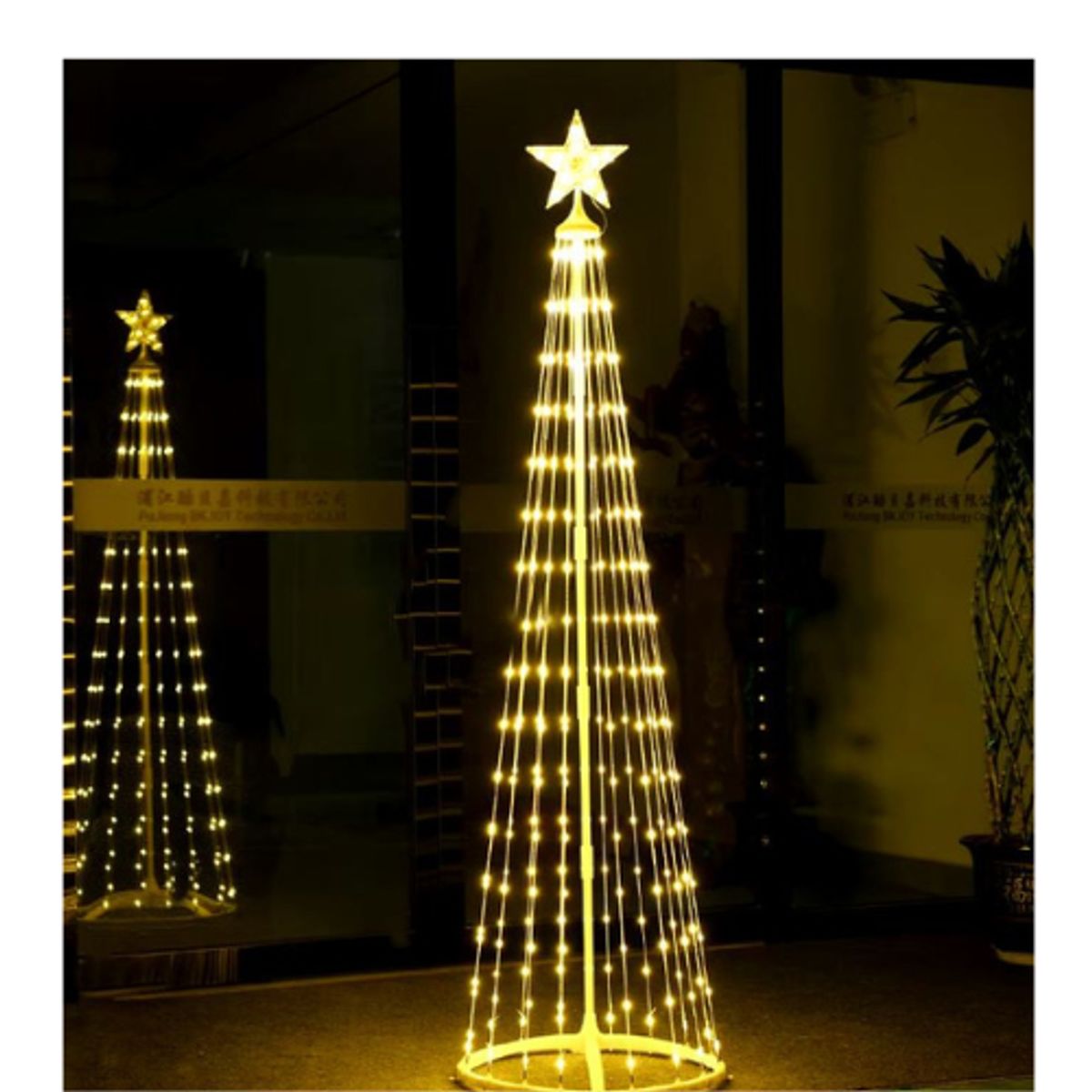 GENERICO - Luz Arbol De Navidad 180CM Luminoso Decoracion Jardin Led Calido