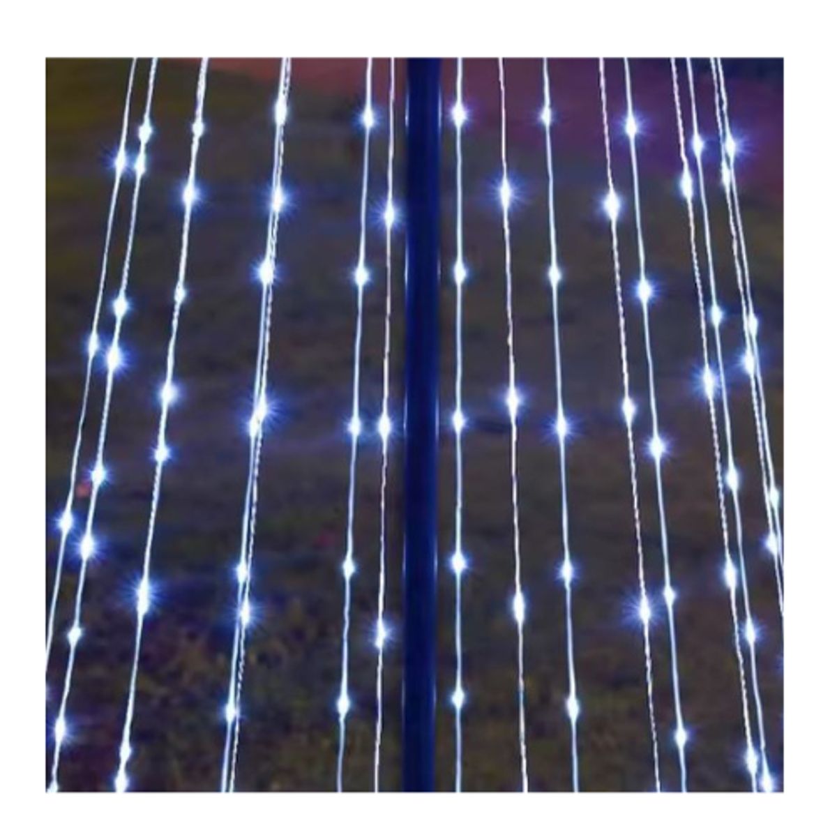 GENERICO - Luz Arbol De Navidad 180CM Luminoso Decoracion Jardin Led Blanco