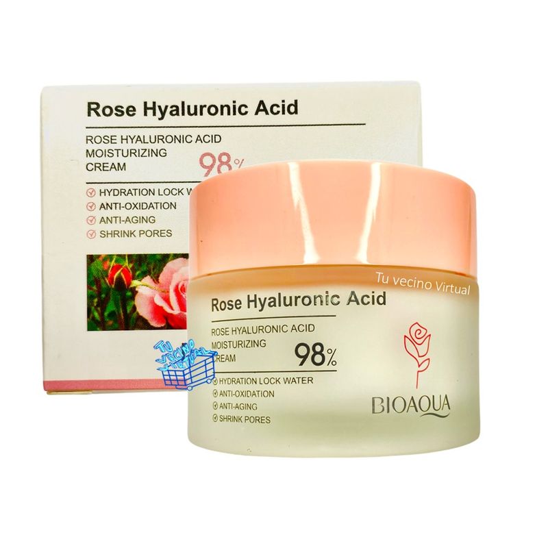 BIOAQUA - Crema Hidratante Rosas Bioaqua
